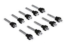 10 Pack Gibralter SC-TL138 Lock Tension Rod 1-3/8 Inches Percussion Hardware