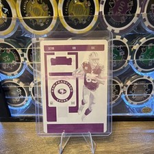 Panini 2019 Contenders George Kittle #89 Printing Plate *1/1* 49ers NFL Card