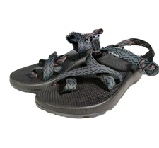 Chaco Z Cloud Hiking Sandals Men's 10 Black Blue Strap