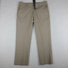 Callaway Pants Mens 36x30 Beige Straight Leg Performance Tech Golf Chino