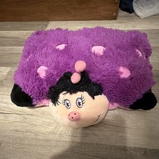 Pillow Pets Pee-Wees Limited Edition 2011 Purple Ladybug Plush Small Soft Toy