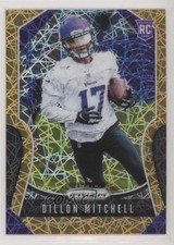 2019 Panini Prizm Rookies Lazer Prizm Dillon Mitchell #358 4a0