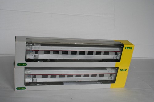 Trix Ho 23409 SNCF SNCB TEE Brabant Inox 2 Coach Set Analog DC Roco Jouef Selten. | Condition: New: Other (See Details)