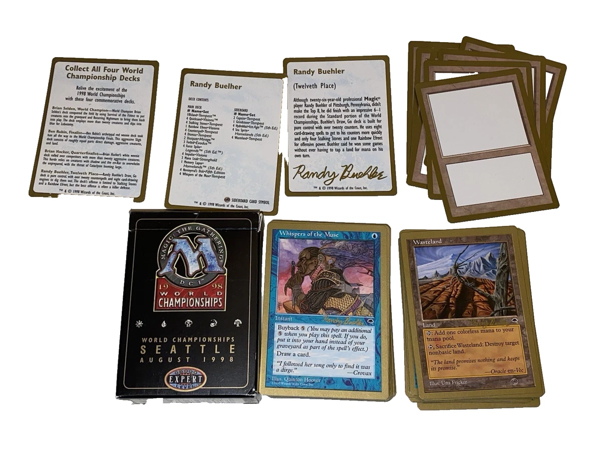 magic world championship deck products for sale | eBay