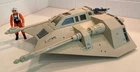 Vintage Star Wars Original Snowspeeder w/working light & sound Snow speeder