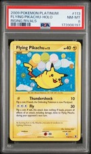 Pokemon Flying Pikachu 113/111 Secret Rare PSA 8 Platinum Rising Rivals Swirl on eBay