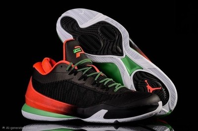Nike Air Jordan CP3 VIII Black Green Infrared Mens Size 12 US NWOB