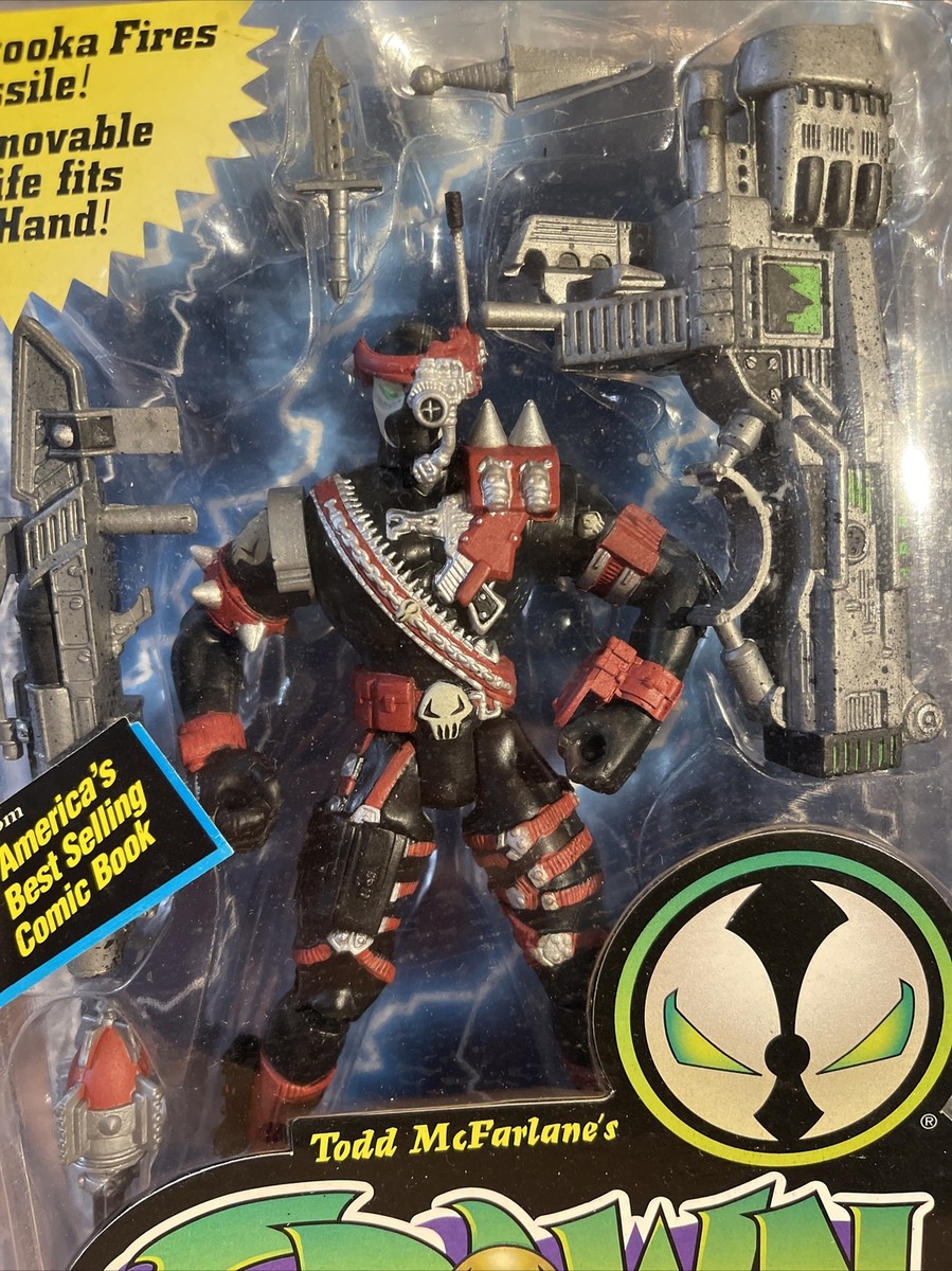 1995 Spawn Commando w/Launching Bazooka Todd Toys McFarlane