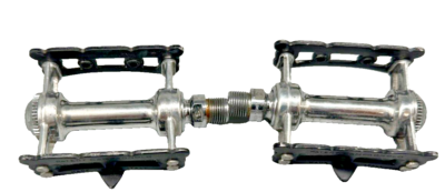 パーツ Campagnolo Strada Super leggeri Campagnolo super leggeri pista pedals vintage track black cages 9