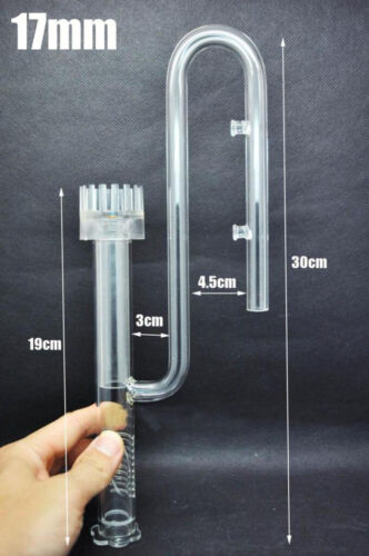 2 mm Klarglas Lilienrohr Aquarium Zufluss Abflussrohr für Filterzubehör - Bild 9 von 13