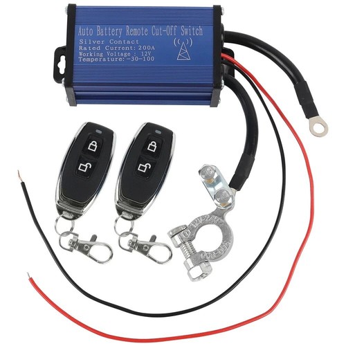 Universal Integrated Wireless Car Battery Isolator 12v 200a 2 Pcs Remote Control - Picture 2 of 5