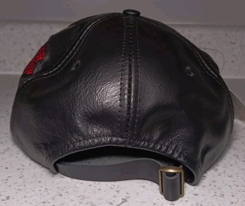 Cappello in pelle vintage Chase Dale Earnhardt 7 volte Nascar Winston Cup Champion - Foto 4 di 9