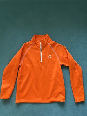 Kinder Fleece Pullover Ski fahren, Dare 2 b, Farbe Orange, Größe 140
