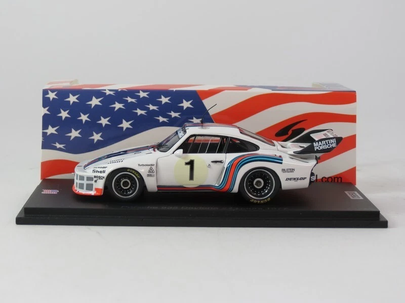 Spark Porsche 935 MARTINI #1 Ickx Mass 24h Daytona 1977 1/43 US388 - Immagine 3 di 4
