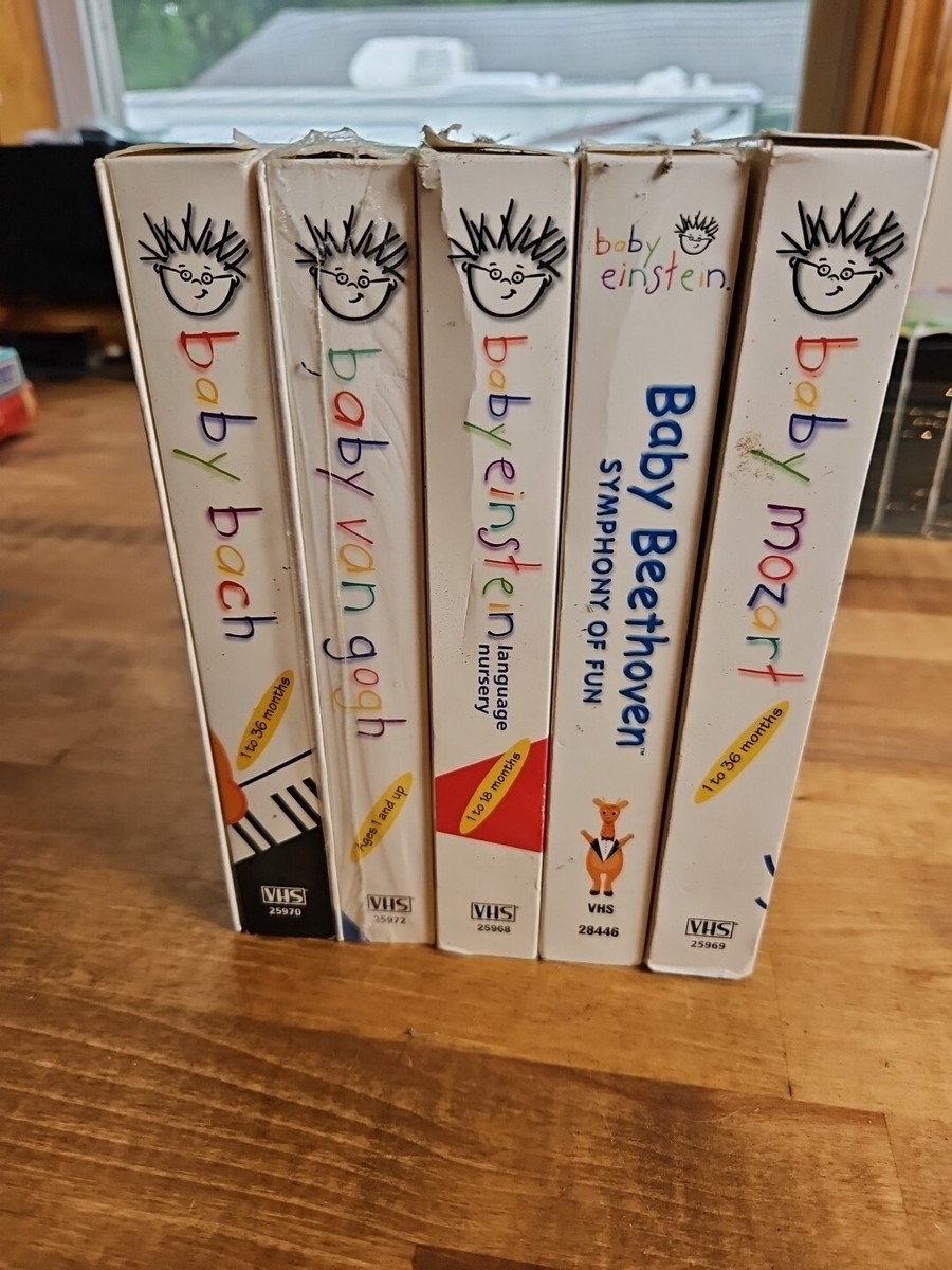 Baby Einstein VHS Lot of 5 Ages 1-3 years | eBay