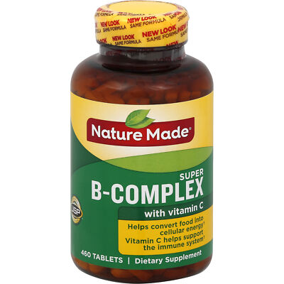 NATURE MADE B-Complex- with Vitamin C- Super- Tablets- 460.0 CT
