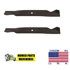 2 CUB CADET MOWER BLADES 42 CUT 742-3018 759-04081 759-3824 942-3018 959-04081