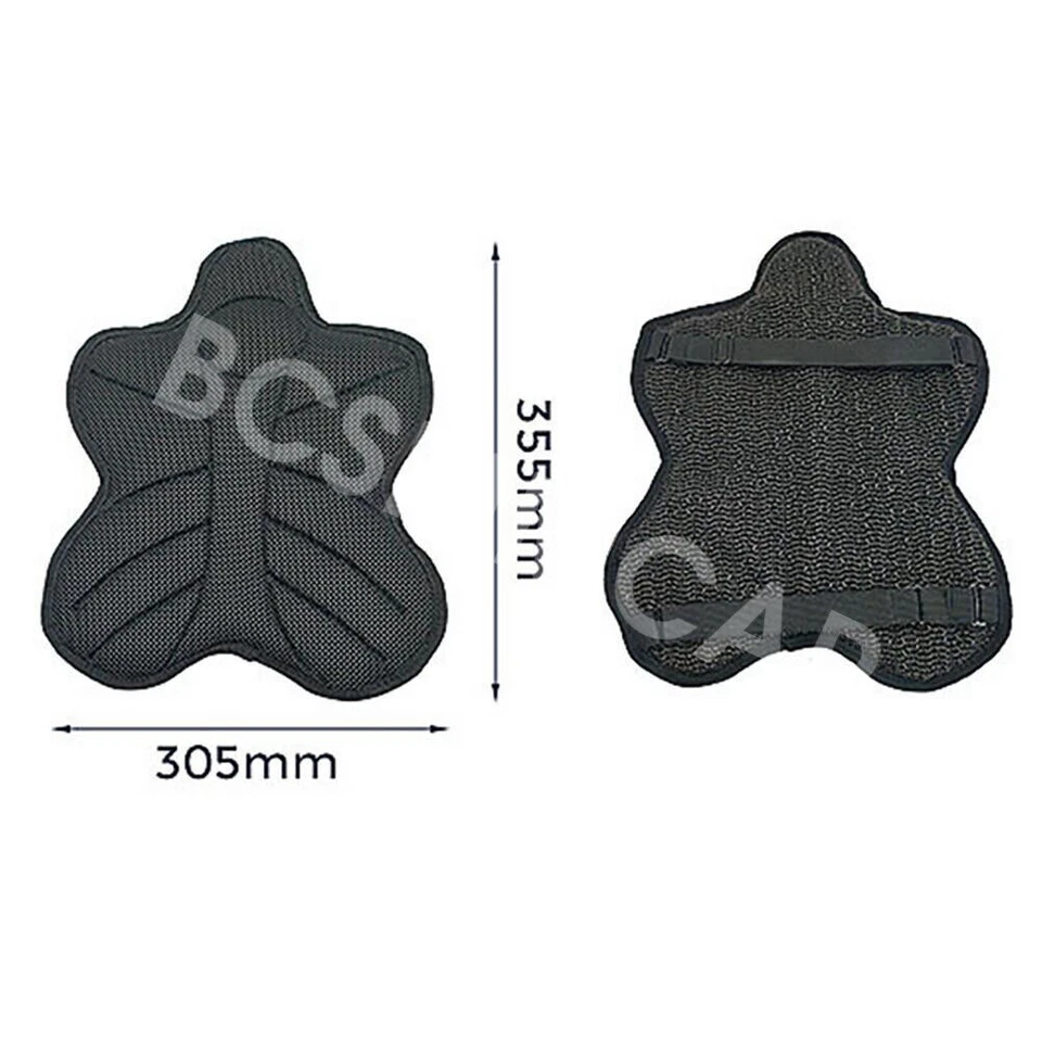13.98x12.01in Seat Cushion Seat Cover Seat Protector Pad For Motorcycle Scooter - Изображение 3 из 4