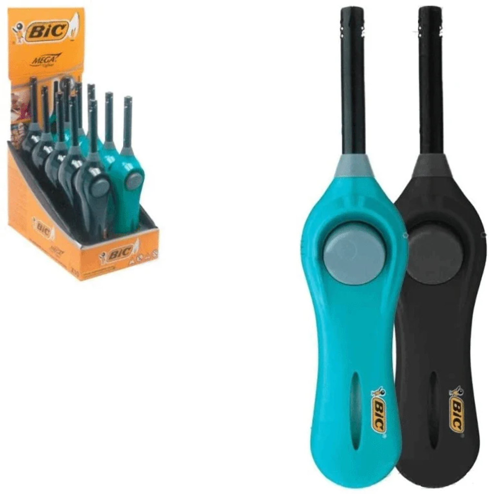Accendigas Bic Mega Lighter Multiuso 10 Pezzi | Prezzo Ingrosso Online