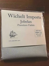 Wichelt PREMIUM JOBELAN FABRIC 28 ct Cross Stitch 18 x 27 WATER LILY Evenweave