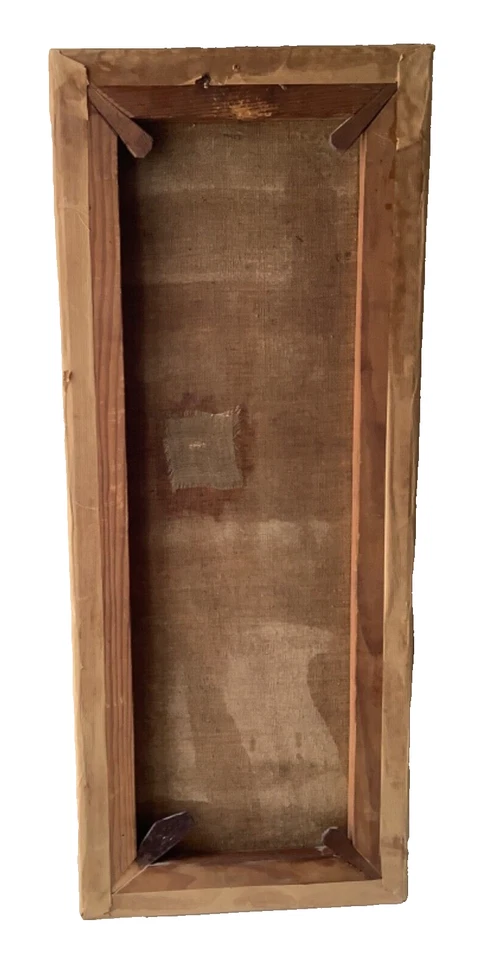 Antique Russian Oil on Canvas c. 1908  Signed - Snow Landscape with Sleighs - Image 2 of 4