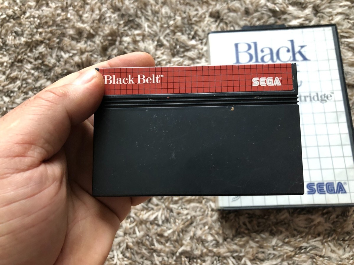 BLACK BELT SEGA MASTER SYSTEM  MS  PAL-EURO  SANS NOTICE Without Manual 4974365632540