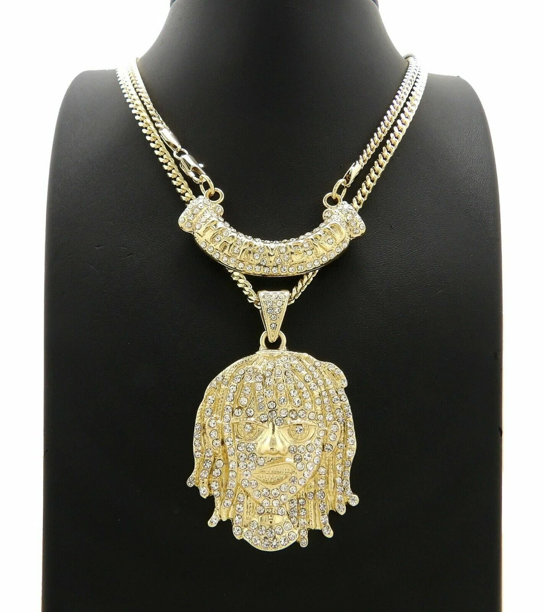 Lil pump gold best sale chain