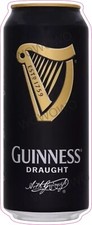 Guinness Draught can sticker drink catering trailer unit Pub Bar Beer cafe decal