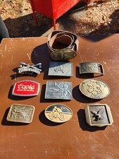 belt buckles collection lot