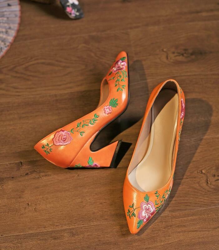 58300円→❣️Mame Cording Embroidery Heels Mame Cording Embroidery Sling Back Heels 58300円→❣️Mame