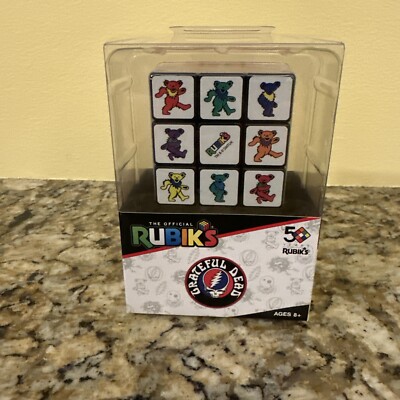 Grateful Dead x Rubik's Cube, 3'' x 3''