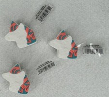 Lot of 3 Lucky Charm Unicorn Marshmallows Jibbitz Crocs Shoe Charms