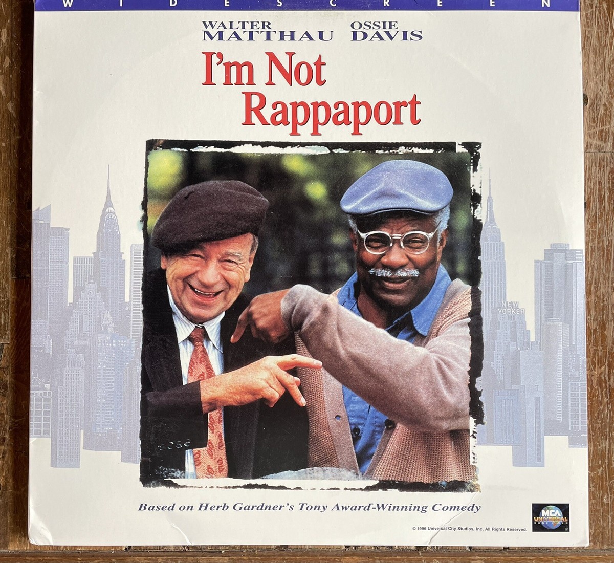 I'm Not Rappaport - Laserdisc - Widescreen Edition - MCA Universal