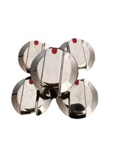 Burner Control Range Oven Replacement Knobs, 5 Pack, Used.