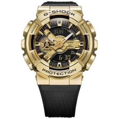 Casio G-Shock GM-110G-1A9JF Metal Gold Men`s Digital Watch New +