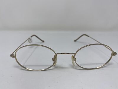 BELLA ITALIA EYEGLASSES FRAME 225 COFFEE 47-20-145  TAN FULL RIM ZZ92