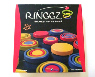 RINGGZ All Wooden Strategy In The Ring GAME BOARD  Dr Toy Winner Complete