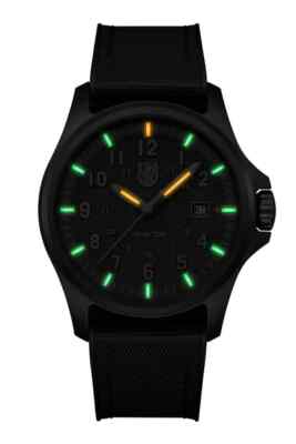 New Luminox Atacama Field Black Dial Rubber Band Men's Watch XL