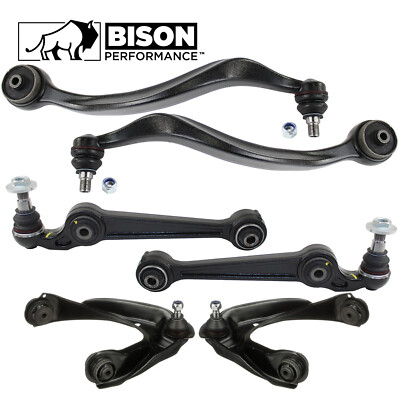 Bison Performance 6pc Front Upper Lower ControlArm Kit For 6 Fusion Milan Zephyr
