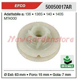 Puleggia avviamento EFCO motosega 136 136S 140 140S MT4000 50050017AR ORIGINALE