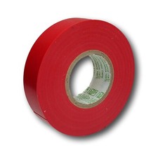 3/4" x 66' Red Electrical Tape