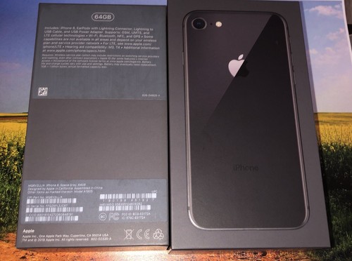 Apple iPhone 8 RETAIL BOX - 64GB Space Gray - NO DEVICE, EMPTY BOX ONLY - 第 14/17 張圖片