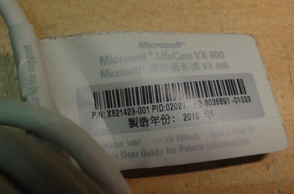 Webcam Microsoft Livecam VX-800 - Bild 3 von 3