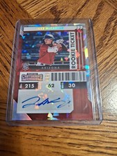 2022 Contenders Cracked Ice Jake McCarthy RC Auto #43 12/23