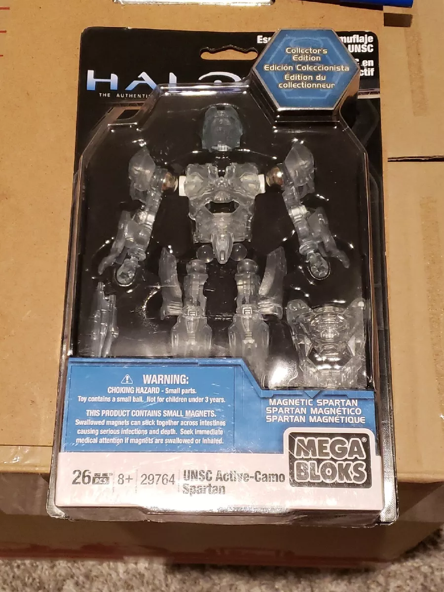Mega Bloks Halo Magnetic Spartan Collectors Edition UNSC active
