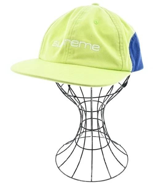 Casquette Supreme vert jaunâtrexNavy 2200497939380