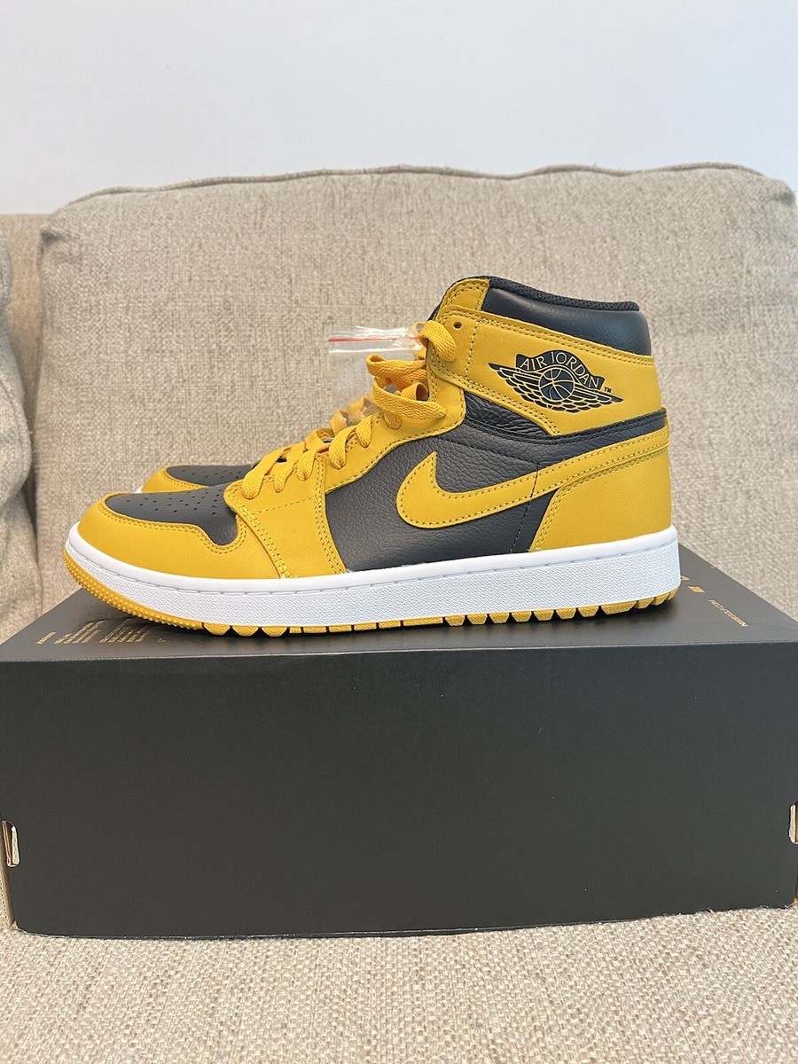 Air Jordan 1 High Golf Wu Tang Pollen DQ0660-700 Men's Sz Air Jordan 1 High Golf Wu Tang Pollen DQ0660-700 Men's Sz