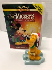 Mickey's Once Upon A Christmas PLUTO McDonald's Happy Meal Figure
