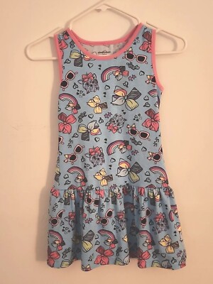 jojo siwa blue dress JoJo Siwa blue girls Walkman skater dress