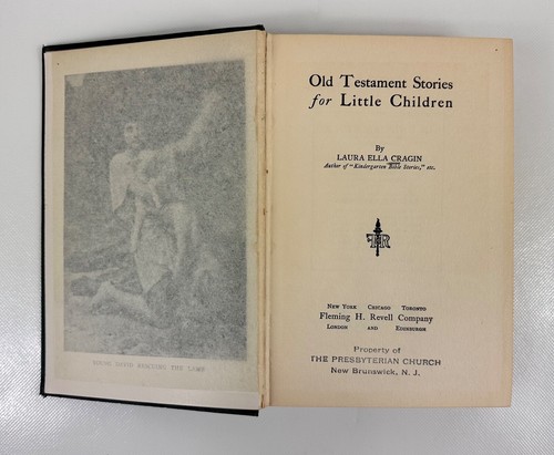 Old Testament Stories For Little Children Laura Ella Cragin Fourth Edition 1910 - Picture 3 of 10